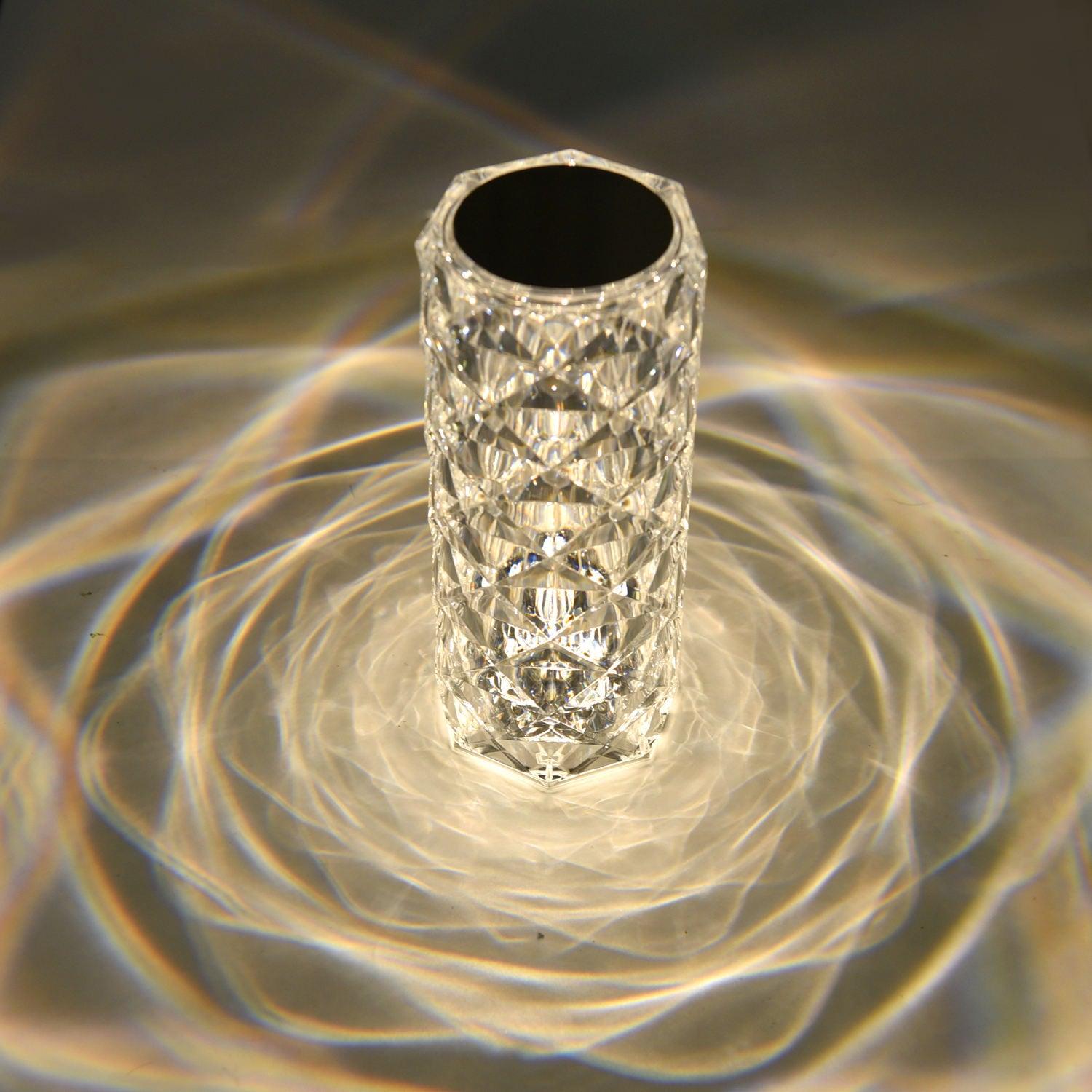 Rose Diamond Touch Lamp - Zadon