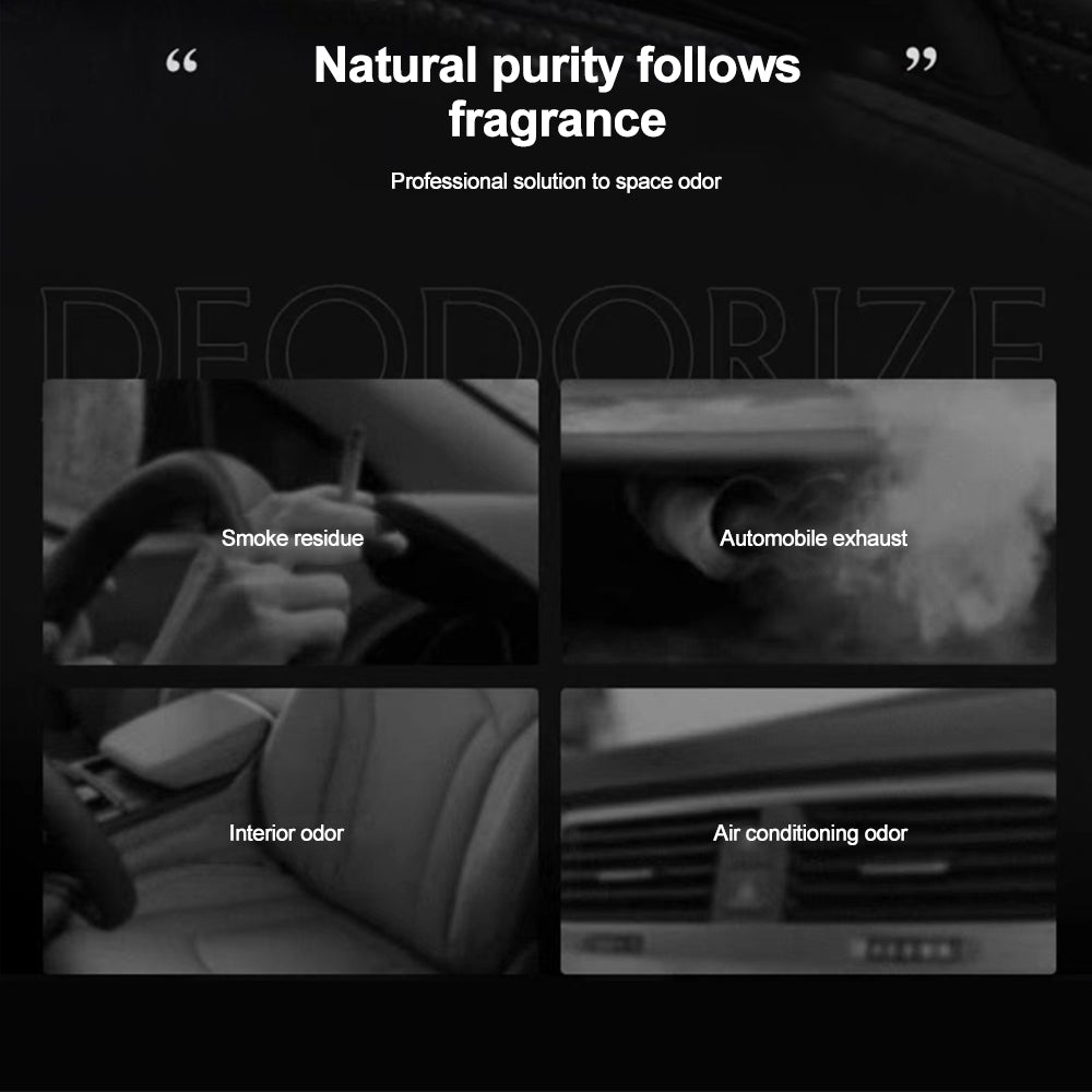 Solar Powered Levitating Car Air Freshener | Automatic 360° Rotation | Luxury Solar Car Perfume