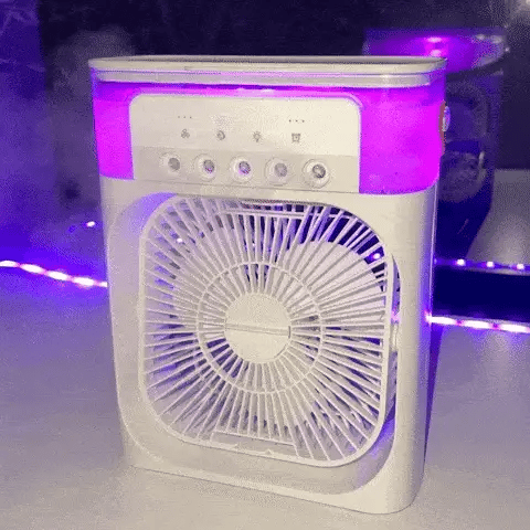 Portable AC Cooling Fan ❄️ | 5-in-1 Mini Air Conditioner & Humidifier