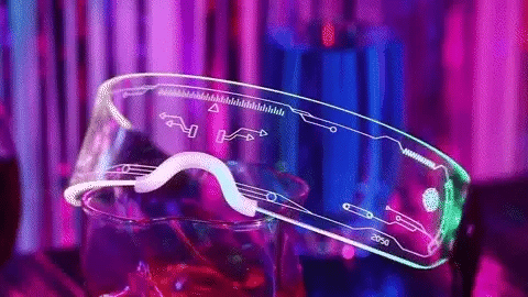 Cyberpunk Neon Glasses - Zadon