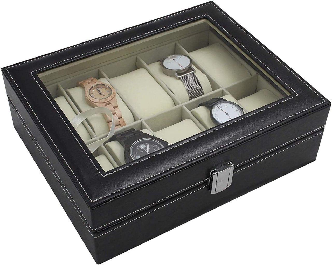 Premium Watch Box 10 Slot - Zadon