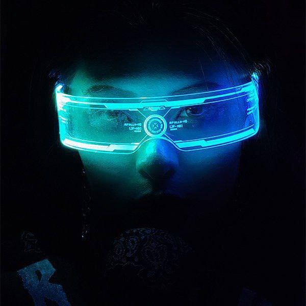 Cyberpunk Neon Glasses - Zadon