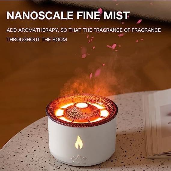 Ultrasonic Volcano Flame Diffuser - Zadon