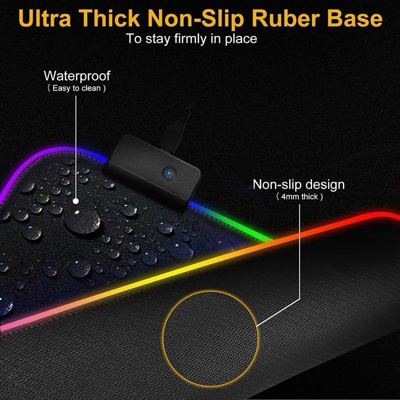 RGB Gaming Mouse Pad | LED Light-Up Mat for Gamers ๐ฎโจ