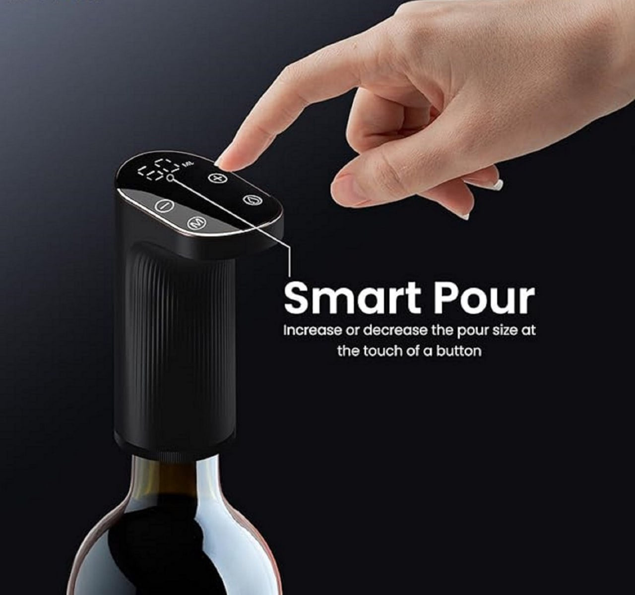 Smart Drink Dispenser – Rechargeable Wine Aerator & Automatic Liquor Decanter 🍷