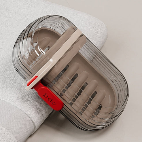 Transparent Travel Soap Box | Compact, Leak-Proof, Eco-Friendly Portable Soap Case