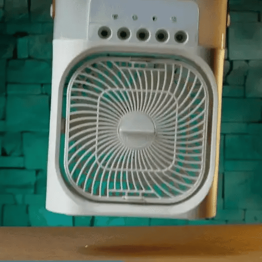 Portable AC Cooling Fan ❄️ | 5-in-1 Mini Air Conditioner & Humidifier