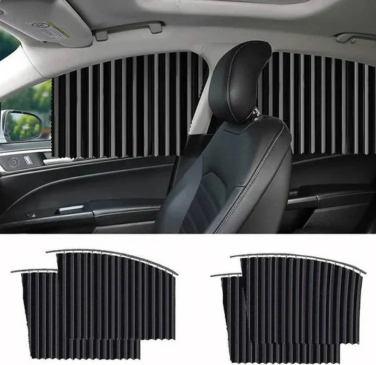Magnetic Car Curtains for All Car Windows 🚘 UV Protection & Privacy Shades (Set of 4)