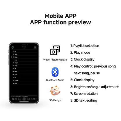 Mobile app to upload Ganpati images, aarti videos and 3D text to the hologram
