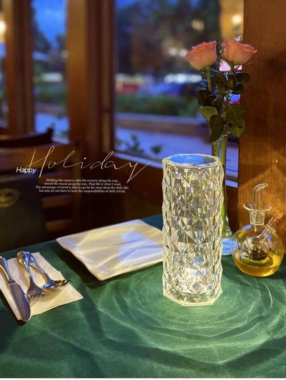 Rose Diamond Touch Lamp - Zadon