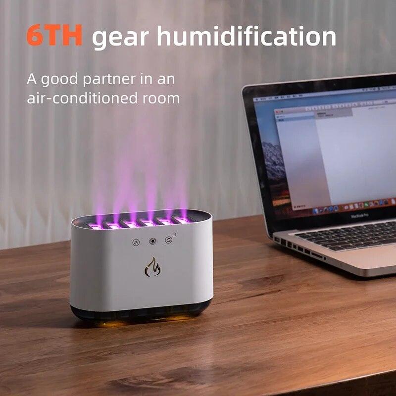 Dynamic Music Ultrasound Flame Air Humidifier - Zadon