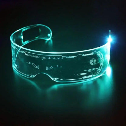 Cyberpunk Neon Glasses - Zadon