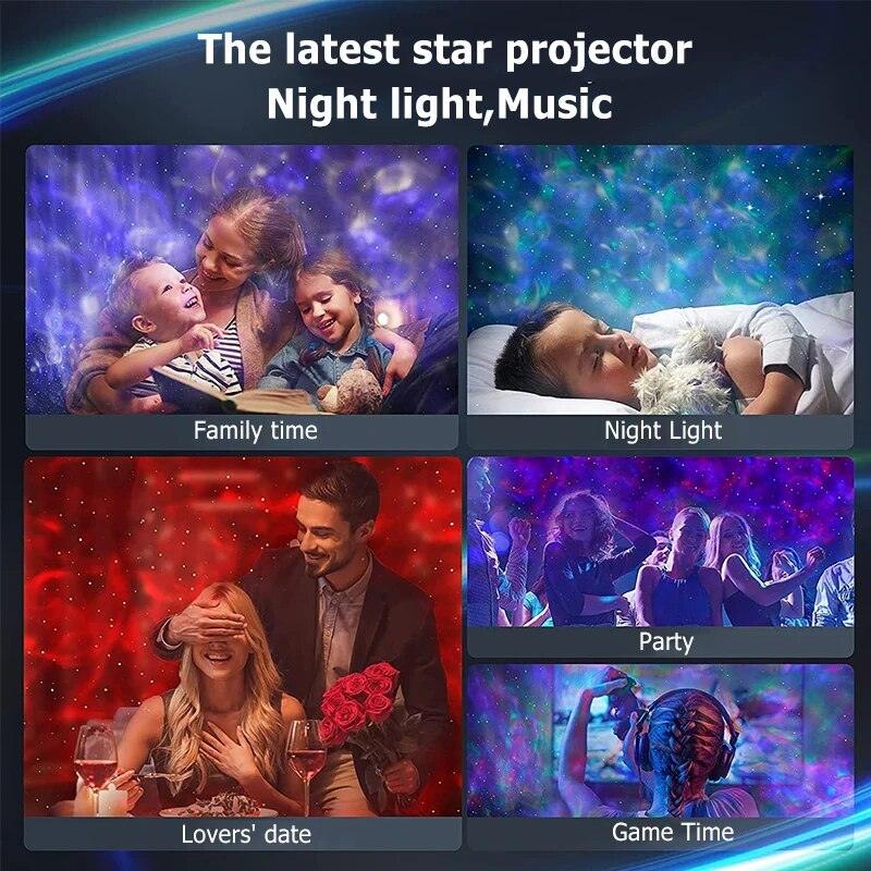 Starry Galaxy Projector - Zadon