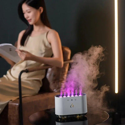 Dynamic Music Ultrasound Flame Air Humidifier - Zadon