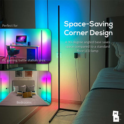 RGB Corner Floor Lamp