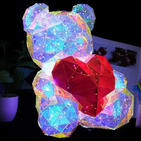 Glowing Teddy Bear Night Light 🧸 | Perfect Valentine’s Day Gift & Cozy Home Decor