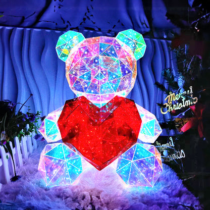 Glowing Teddy Bear Night Light 🧸 | Perfect Valentine’s Day Gift & Cozy Home Decor