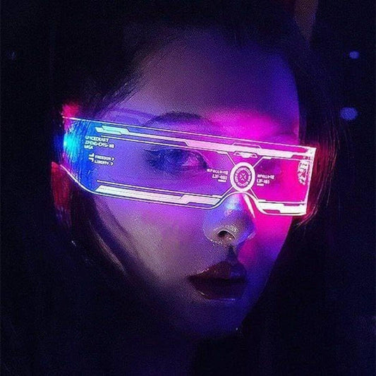 Cyberpunk Neon Glasses - Zadon