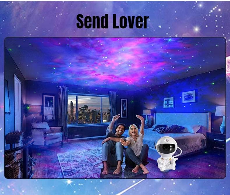 Astronaut Galaxy Projector Lamp - Zadon