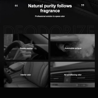 Solar Powered Levitating Car Air Freshener | Automatic 360° Rotation | Luxury Solar Car Perfume