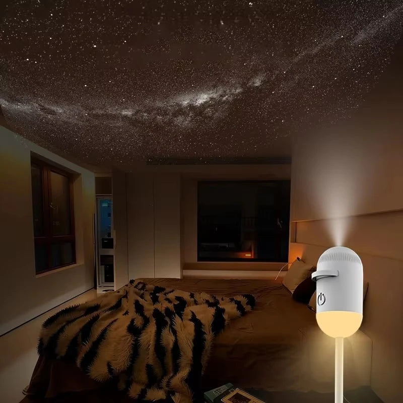 Interchangeable projection slides for the galaxy star projector