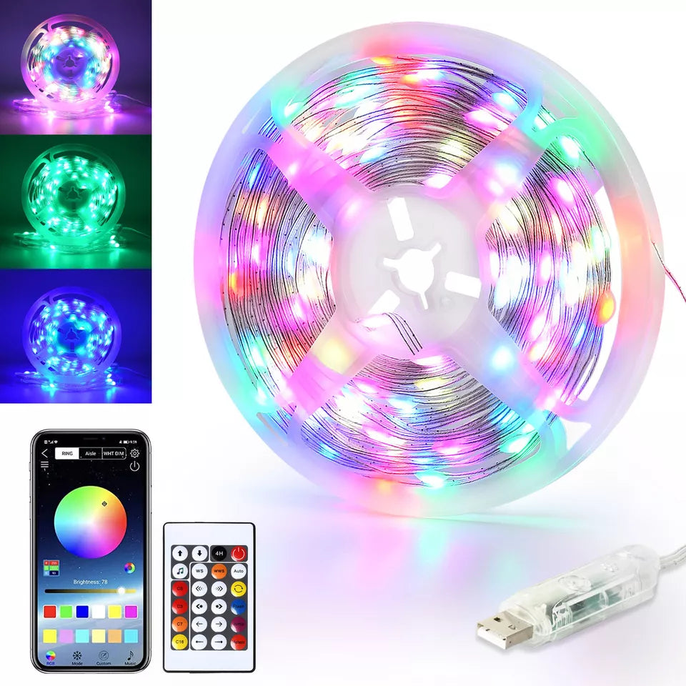 Smart Fairy String Light 10M | RGB Music-Sync LED Lights for Home & Events