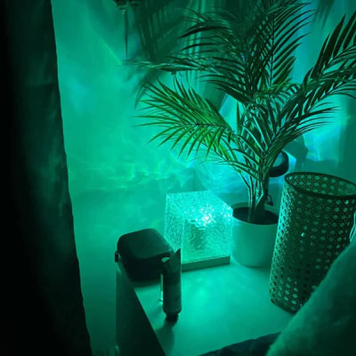 Ocean Wave Lamp | RGB Crystal Light for Relaxation & Home Decor