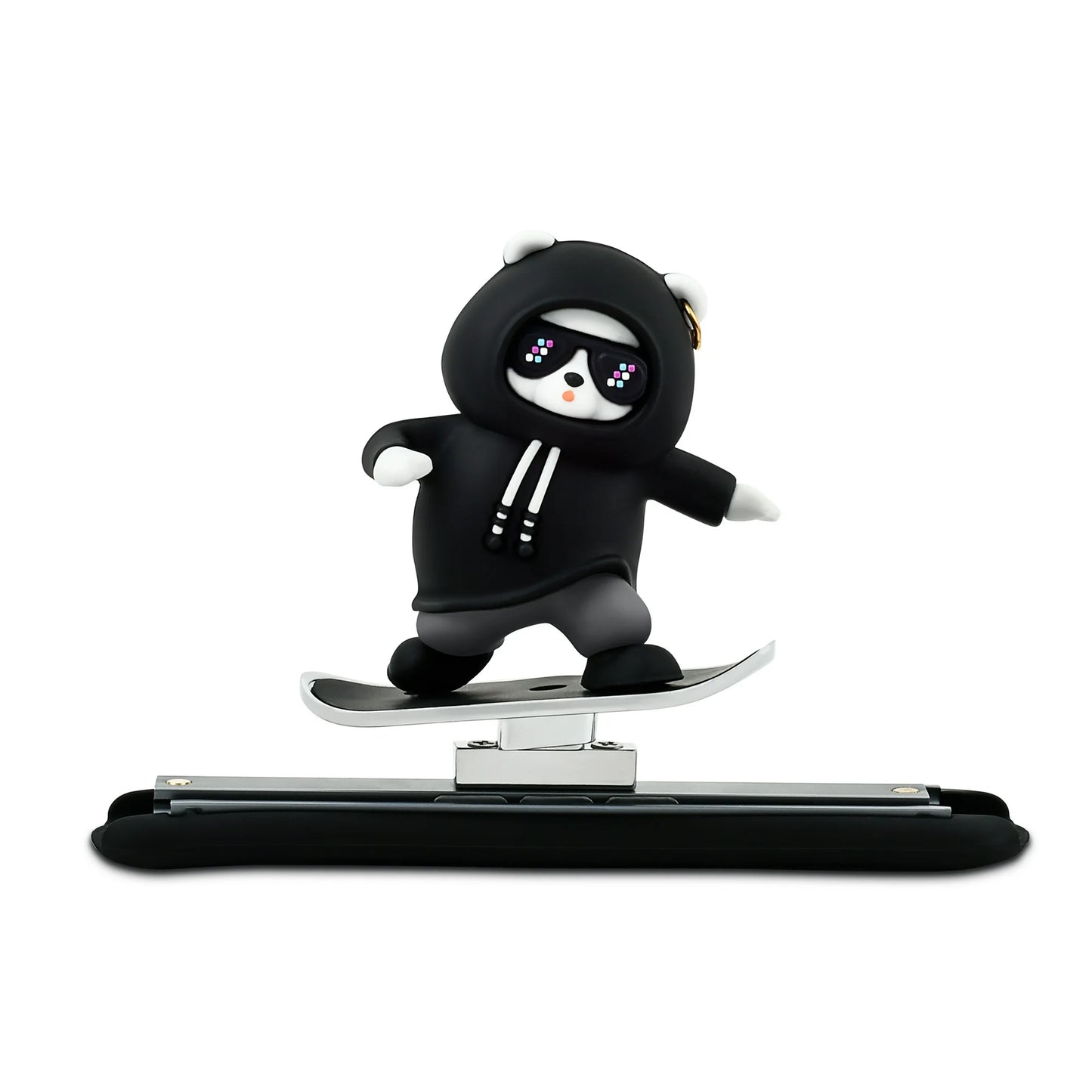 Skateboarding Bear Car Decor | Fun Car Interior Decoration | Cute Dashboard Ornament