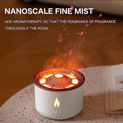 Ultrasonic Volcano Flame Diffuser - Zadon