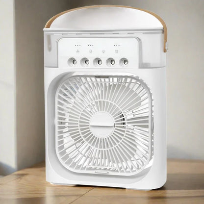 Portable AC Cooling Fan ❄️ | 5-in-1 Mini Air Conditioner & Humidifier