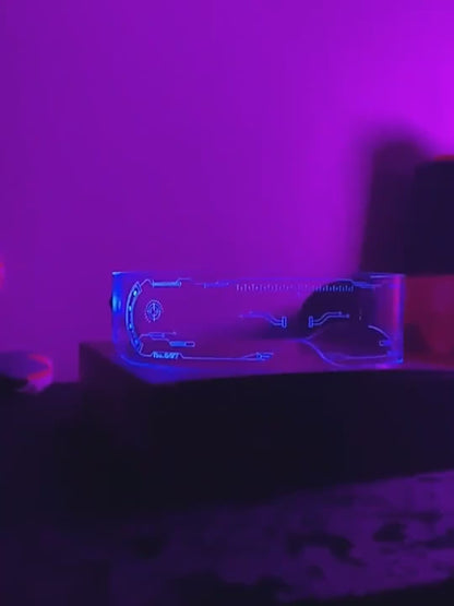 Cyberpunk Neon Glasses