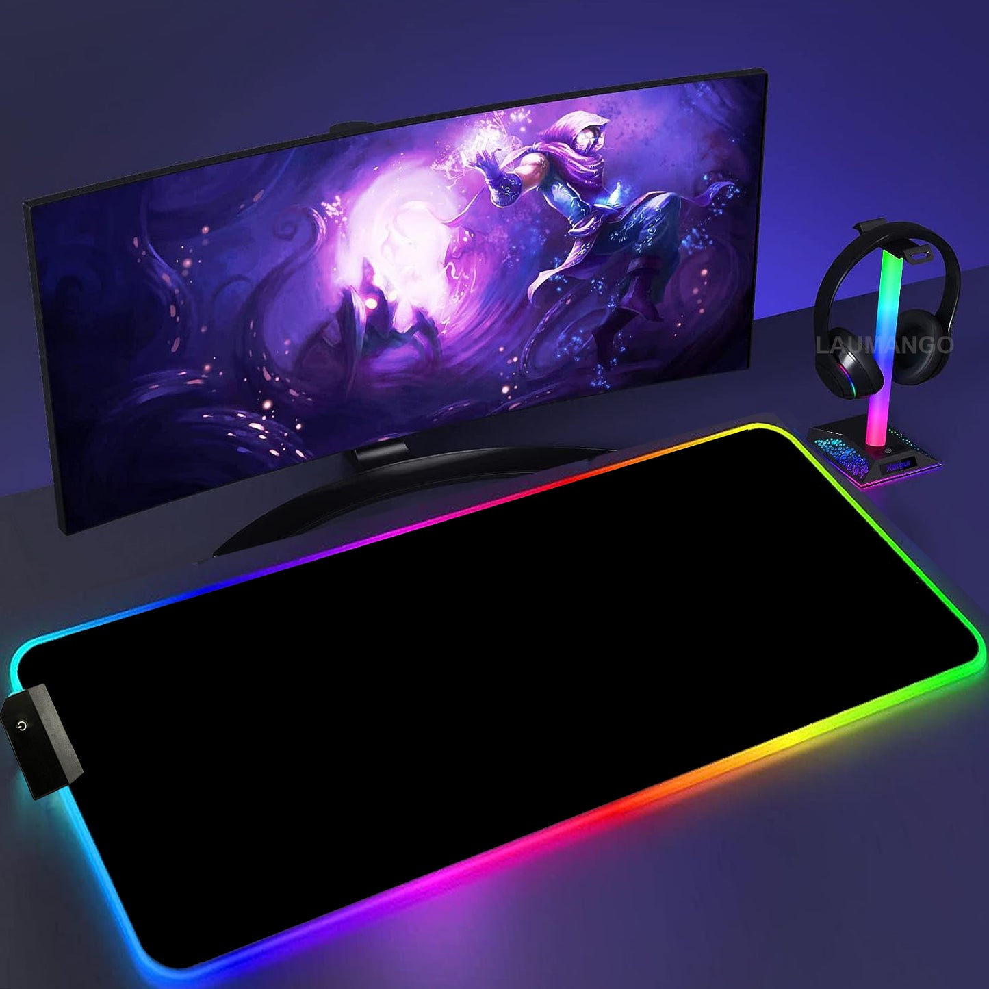 RGB Gaming Mouse Pad | LED Light-Up Mat for Gamers 🎮✨