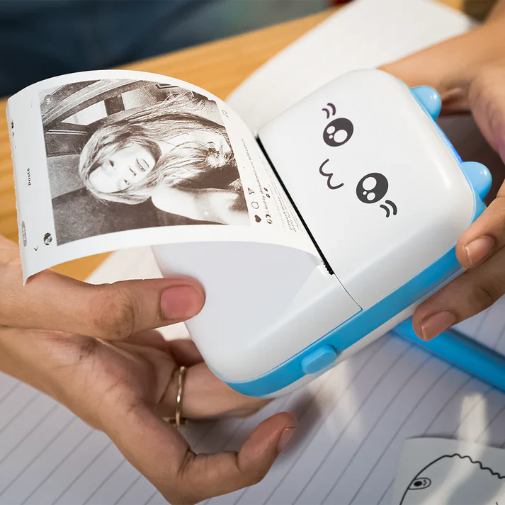 Pocket Mini Printer - Portable Wireless Inkless Hand Printer | Bluetooth Thermal Printer