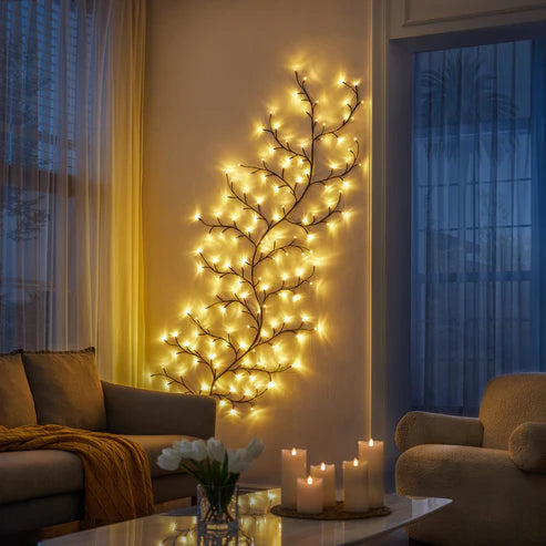 Willow Vine Light – Twinkling Tree LED Branches with Remote Control 🌟 Perfect Home Decor